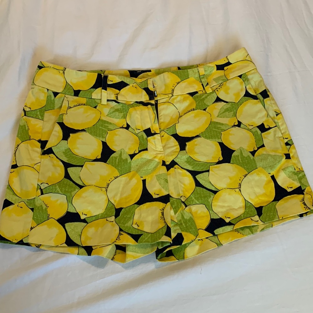 Ann Taylor Lemon Print Shorts